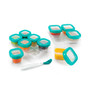 Tot 12-Pc. Plastic Freezer Food Storage Container Set with Tray