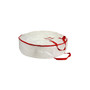 24" Wreath Bag Red Trim