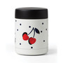 new york Vintage Cherry Dot Insulated Food Container