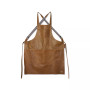 Suspender Style Apron-Vintage Leather