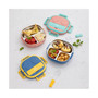 18OZ Compartment Lunch Box With Lunch Bag And Foldable Spoon, Pink