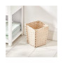 Woven Square Trash Can Wastebasket, Garbage Container Bin
