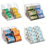 Pop/Soda Can Storage Dispenser Bin for Fridge, Pantry - 1 Pack