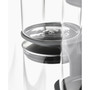 Podium 5-Piece Glass Storage Jar Set with Stand
