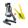 Professional Citrus Juicer + 2 in 1 Lemon Squeezer Complete Set