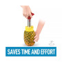 1 Piece Stainless Steel Pineapple Corer and Slicer Tool