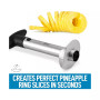 1 Piece Stainless Steel Pineapple Corer and Slicer Tool