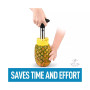 1 Piece Stainless Steel Pineapple Corer and Slicer Tool