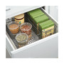 Metal Wire Food Organizer Basket, Built-In Handles, Medium - 2 Pack, Dark Gray