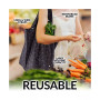 Easy to Carry Foldable Design Reusable Shopping Bags - Pack of 5
