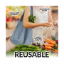 Easy to Carry Foldable Design Reusable Shopping Bags - Pack of 5