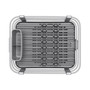 Aluminum Frame Dish Rack