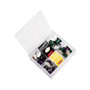 Tea Bag Pantry Storage Organizer with Lid and 6 Compartments