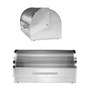 8.5" Bread Box with Tempered Glass Lid