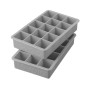 Perfect Cube Silicone Ice Cube Molds, Set of 2