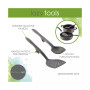 Tools and Gadgets Lazy Flexi Turner and Scraping Spoon Set, Teal