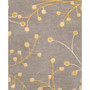 Athena ATH-5060 Taupe 4' Round Area Rug