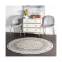 Claudia 8' x 8' Round Area Rug