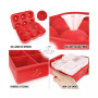 Square Ice Cube Mold and Ice Ball Mold 2-Pc.
