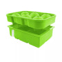 Square Ice Cube Mold and Ice Ball Mold 2-Pc.