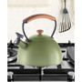 2.5 Litre Whistling Tea Kettle with Wood Handle