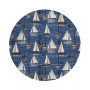 Waterfront WRF8 8' x 8' Round Area Rug