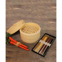 Bamboo 11-Pc Steamer & Chopstick Set