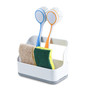 2 Pack Kitchen Sink Sponge Organizer with Drip Tray