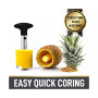 Pineapple Corer and Slicer Tool