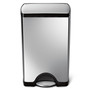 38-Liter Deluxe Rectangular Step Trash Can