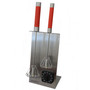 16.5" 18/10 Stainless Steel Whisk And Timer Set