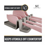 Silicone Utensil Holder with Drip Pad for Multi-Utensils