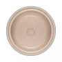 Enameled Stoneware Herb Planter with Base
