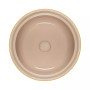 Enameled Stoneware Herb Planter with Base