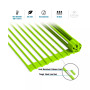 Multipurpose Heavy Duty Silicone Roll Up Sink Drying Rack Large