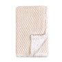 Popcorn Plush Sherpa Lined Baby Blanket
