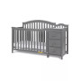 46" Wooden Kali II 4 in 1 Convertible Crib and Changer