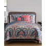 Casa Re`al Reversible 5-Pc. Full/Queen Quilt Set