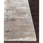 Solar SOR-2300 Taupe 3' x 9'10" Runner Area Rug
