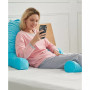 Large TV and Reading Pillow with Bolster