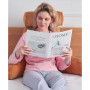 Large TV and Reading Pillow with Bolster