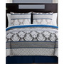 Beckham 8-Pc. Damask Full Comforter Set