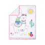 Sammy and Lou Llama Mama 4 Piece Crib Bedding Set