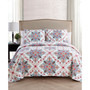 Wyndham 3-Pc. Full/Queen Medallion Quilt Set