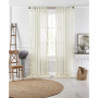 Bella 52" x 84" Sheer Ruffle Curtain Panel