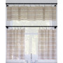Twill Stripe Anti-Dust Cafe Curtain Valance, 52" x 14"