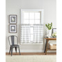 Check Valance and Tiers, Set of 3
