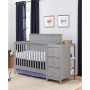 Dakota 4-in-1 Crib and Changer Combo