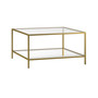 Sivil Square Wide Coffee Table, 32''
