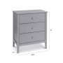 Morgan 3-Drawer Dresser